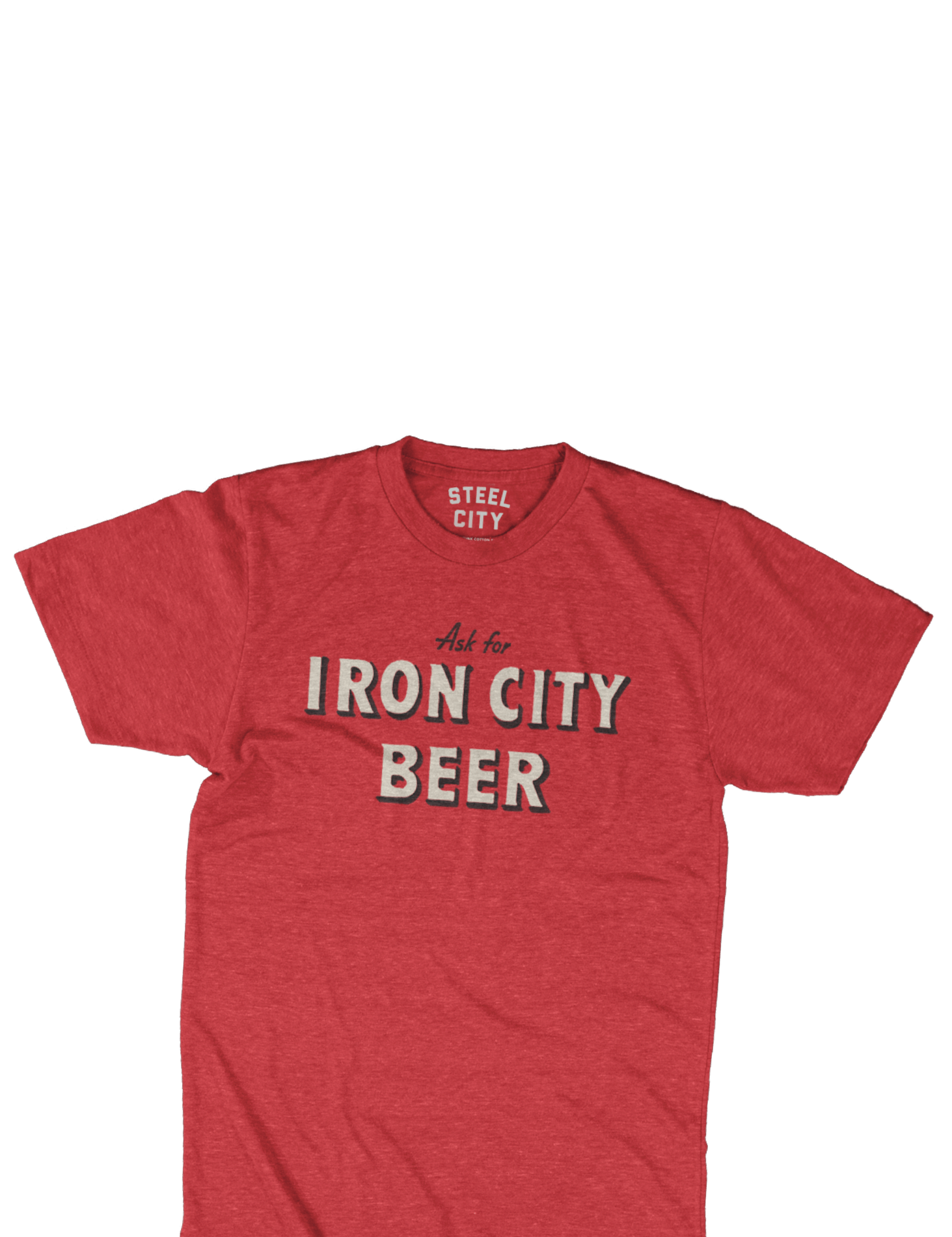 IRON CITY Pittsburgh Brewing IC Steel Worker 2 STICKER decal craft beer brewery 